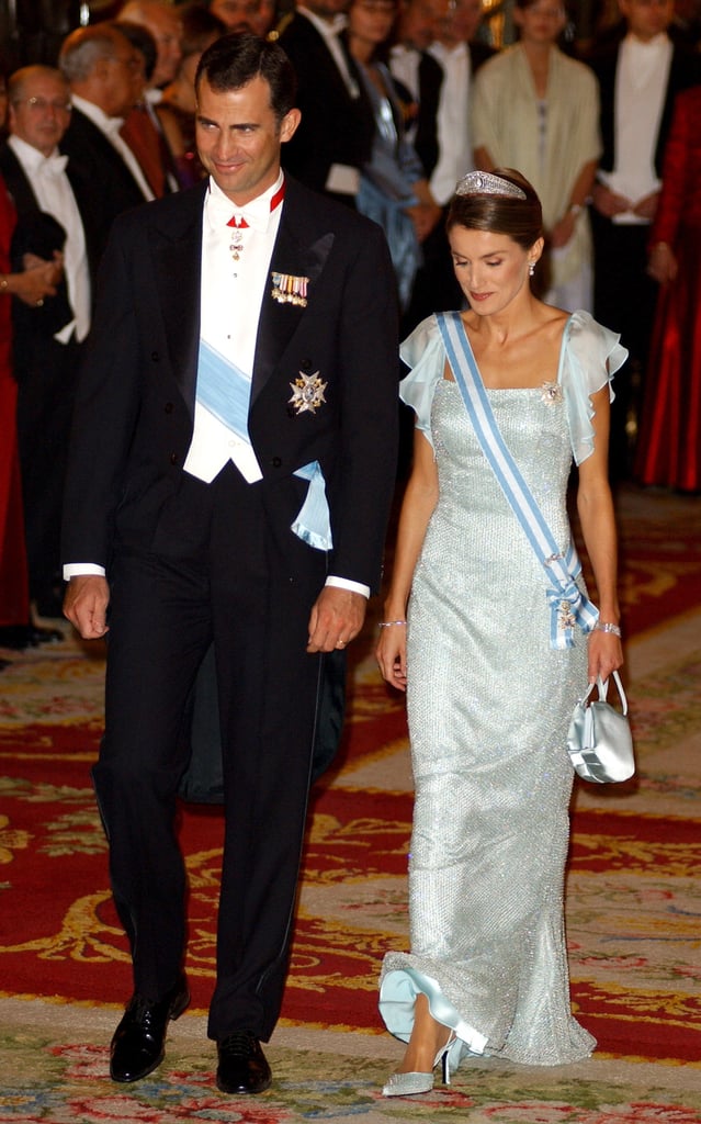 When She Matched Her Shoes and Gown