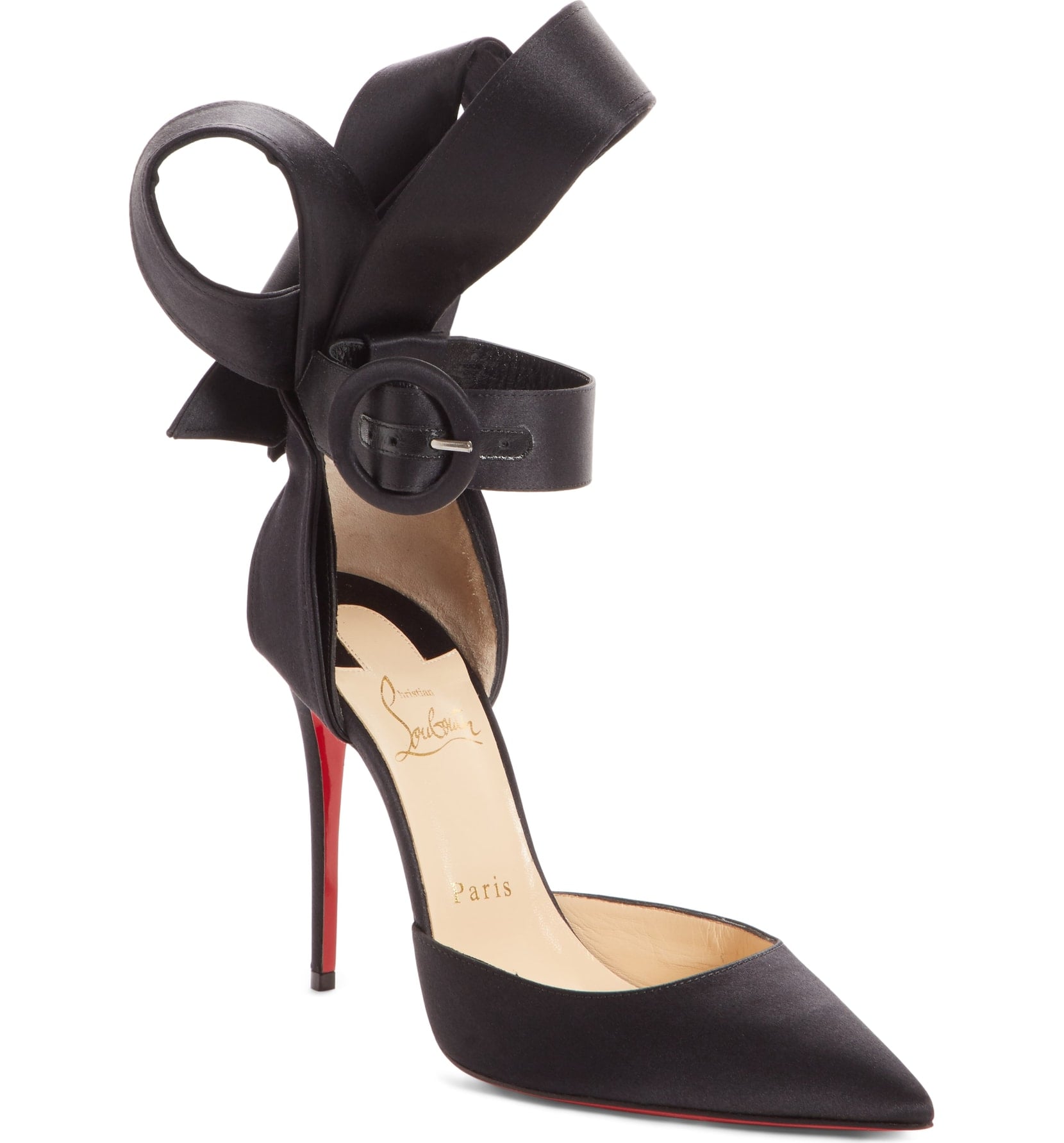 louboutin ankle strap