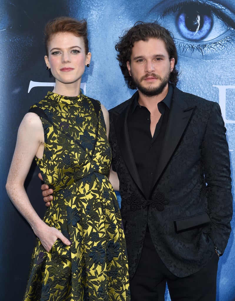 Rose Leslie and Kit Harington