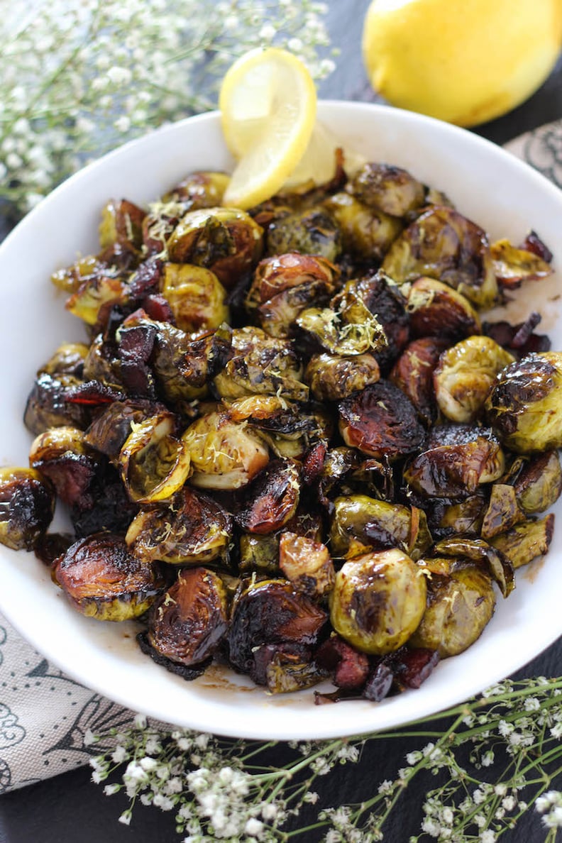 Spicy Candied Brussels Sprouts