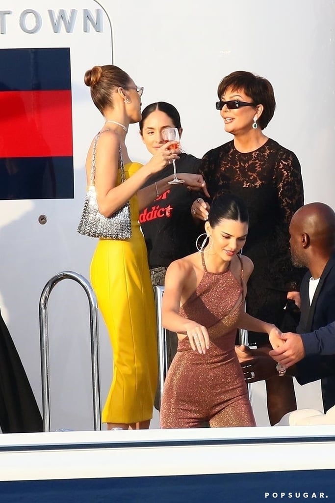 Kendall Jenner and Bella Hadid Cannes Yacht Photos May 2019