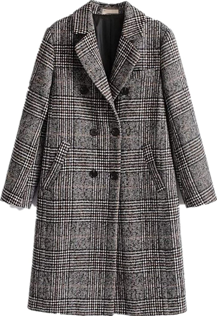 Women Classic Lattice Winter Overcoat | Best Amazon Coats | POPSUGAR ...