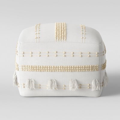 Textured Lory Pouf