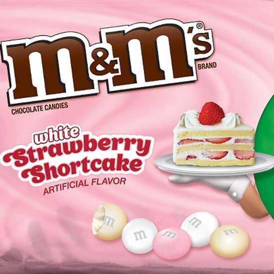 White Strawberry Shortcake and Strawberry M&M's