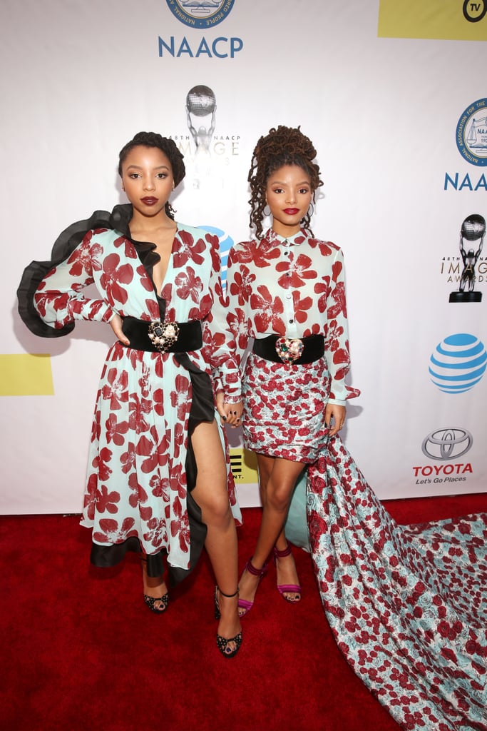 Pictured: Halle Bailey and Chloe Bailey