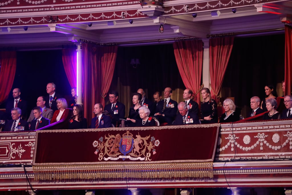 On Nov. 10, the Fab Four attended the Royal British Legion Festival of Remembrance at the Royal Albert Hall in London alongside the queen and other members of the royal family.