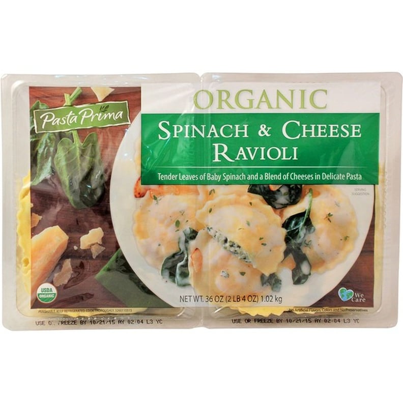 Pasta Prima Organic Spinach & Cheese Ravioli ($13)