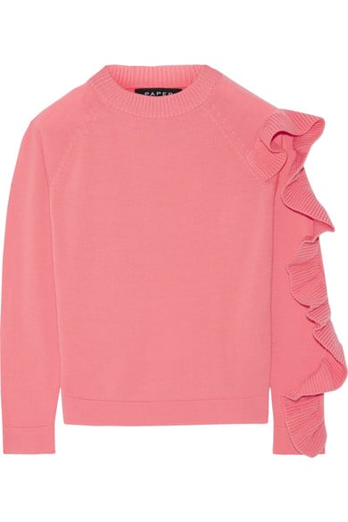 Paper London Montana ruffled merino wool sweater ($305)