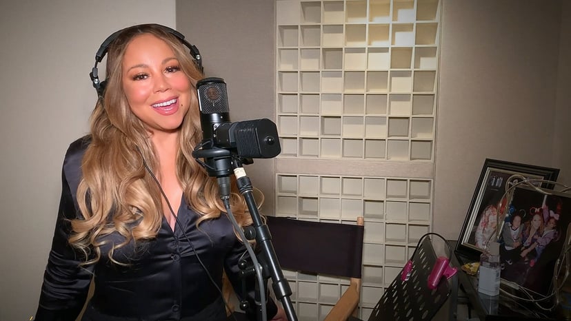 FOX PRESENTS THE IHEART LIVING ROOM CONCERT FOR AMERICA:  Mariah Carey performs during the FOX PRESENTS THE IHEART LIVING ROOM CONCERT FOR AMERICA, a music event to provide entertainment relief and support for Americans to help fight the spread of the COV