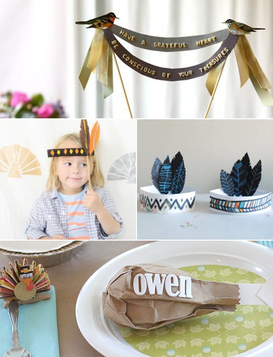 Thanksgiving Crafts Made From Paper