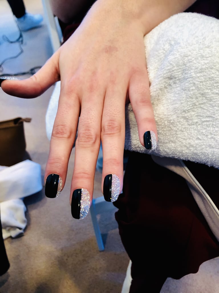 Nail Art On A Model At Fall Winter 2019 Christian Siriano Ashley