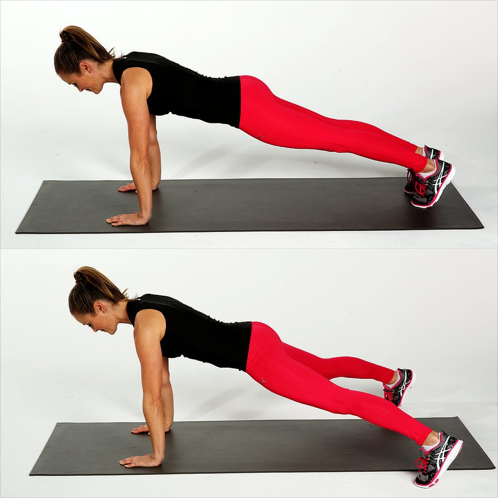 Plank Jacks Strength Exercises With Cardio POPSUGAR Fitness Photo 6