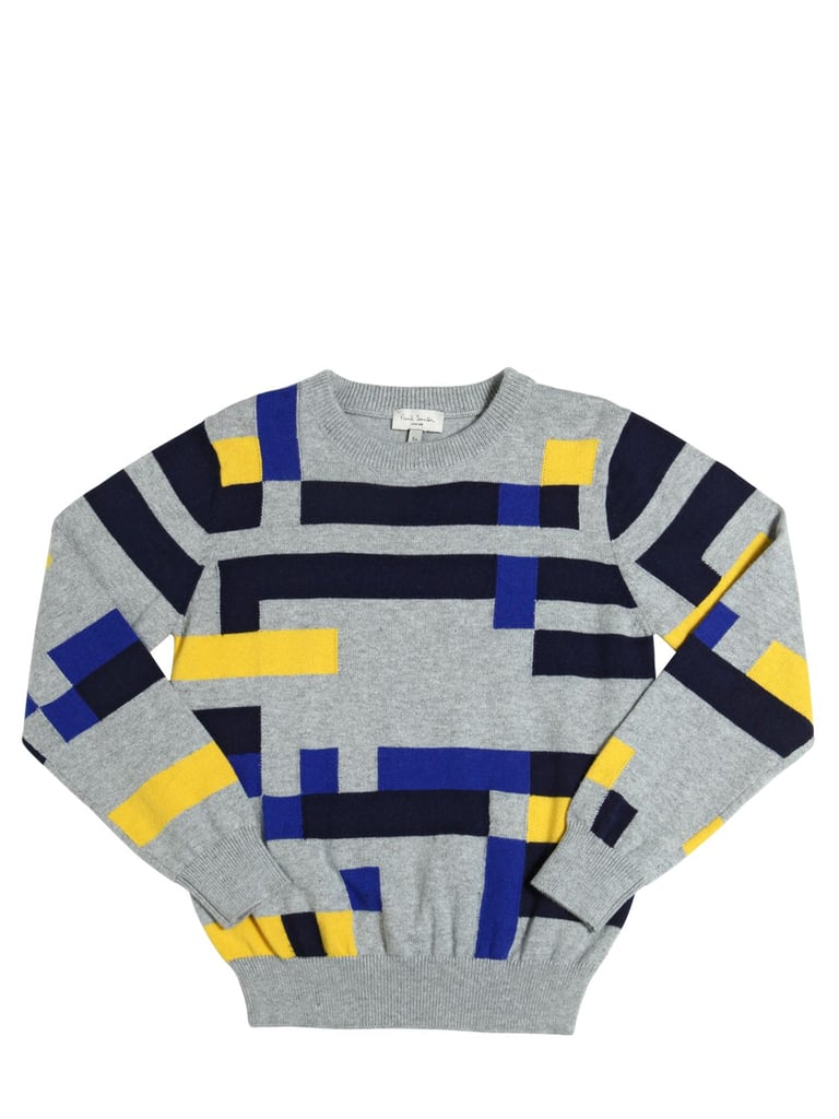 Paul Smith Geometric Heavy Cotton Jacquard Sweater ($125)