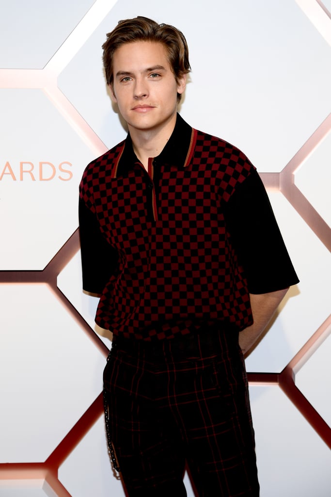 Dylan Sprouse Blue Hair