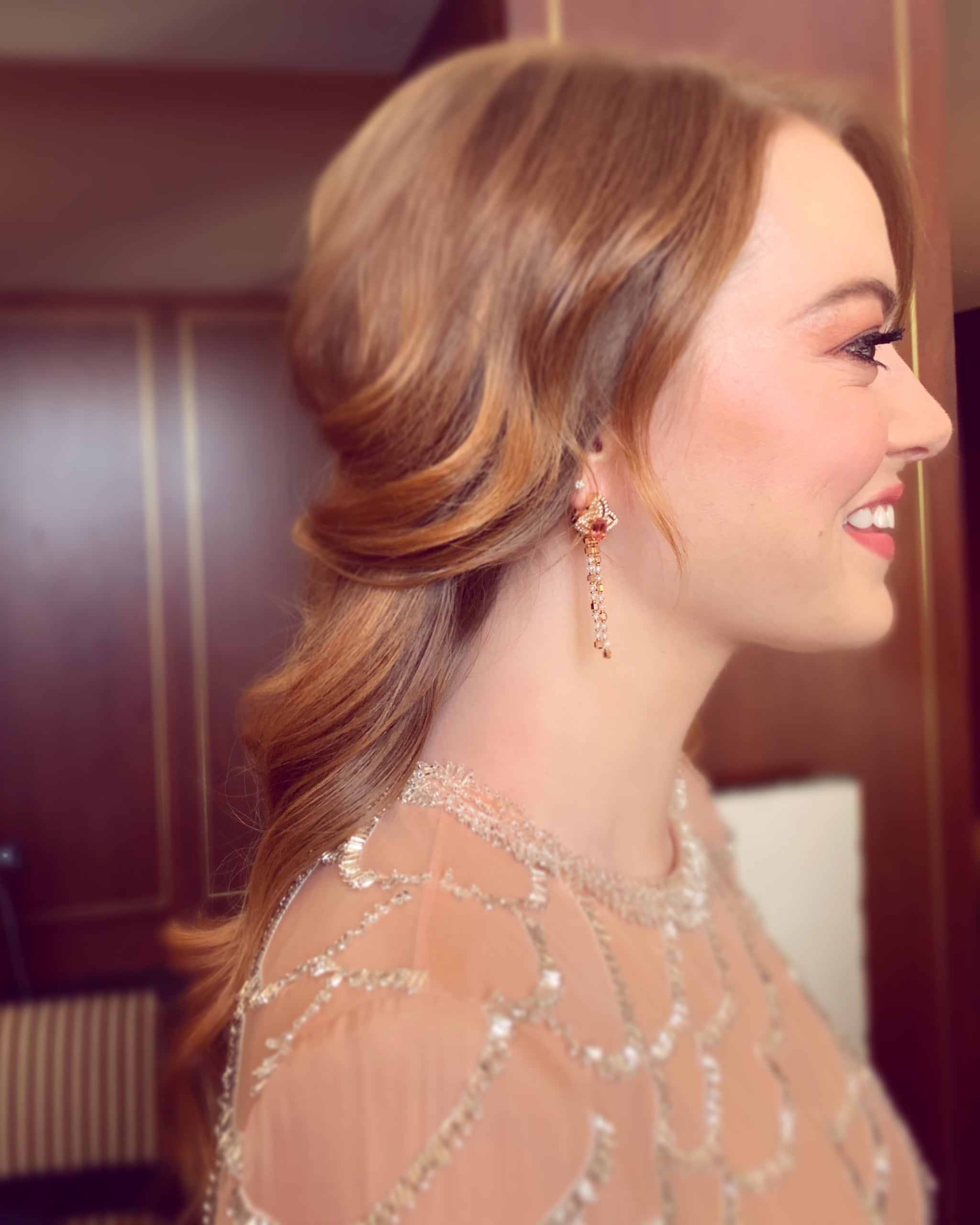 Makeup Beauty Hair Skin Emma Stone S Hair At The