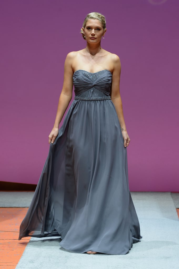 To check out all the Bridal Fashion Week galleries, plus wedding dress advice and more, go to theknot.com/frontrow.