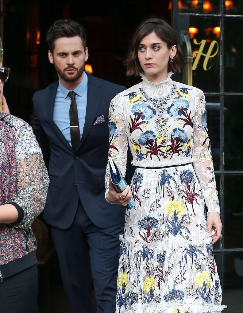 Lizzy Caplan and Tom Riley