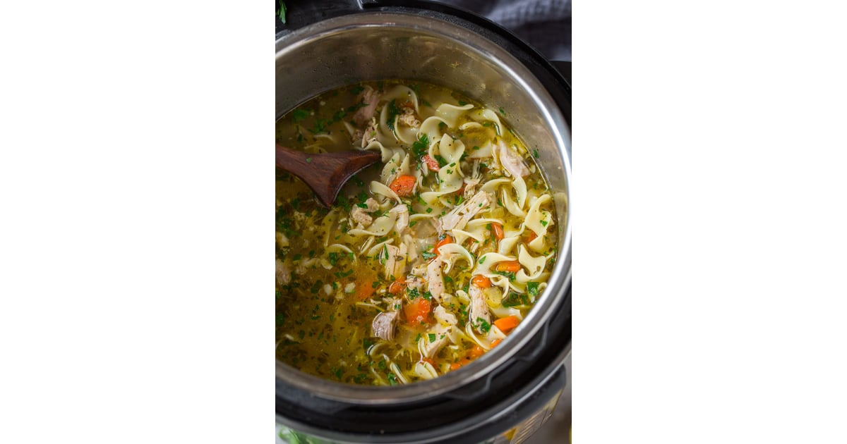 Noodle Soup Instant Pot Turkey Soup Recipes POPSUGAR Food Photo 9