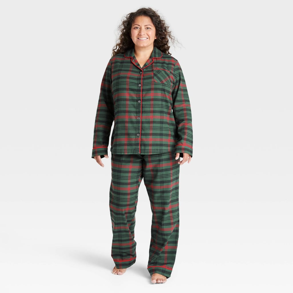Women's Tartan Plaid Pajama Set