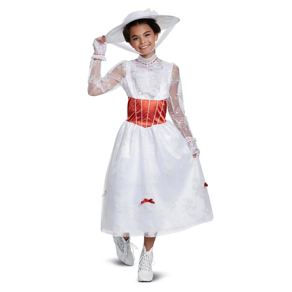 Mary Poppins Girls' Deluxe Halloween Costume