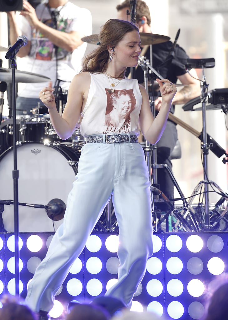 Maggie Rogers Performing on The Today Show on July 2, 2019. Maggie