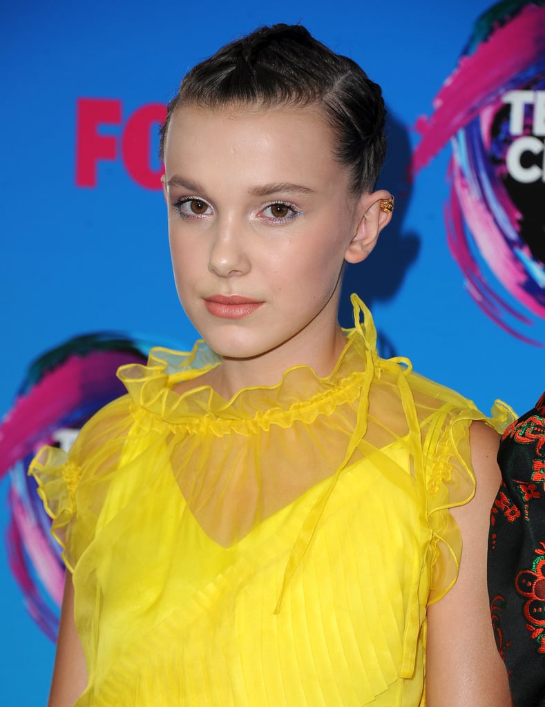 Millie Bobby Brown Hair and Makeup 2017 Teen Choice Awards