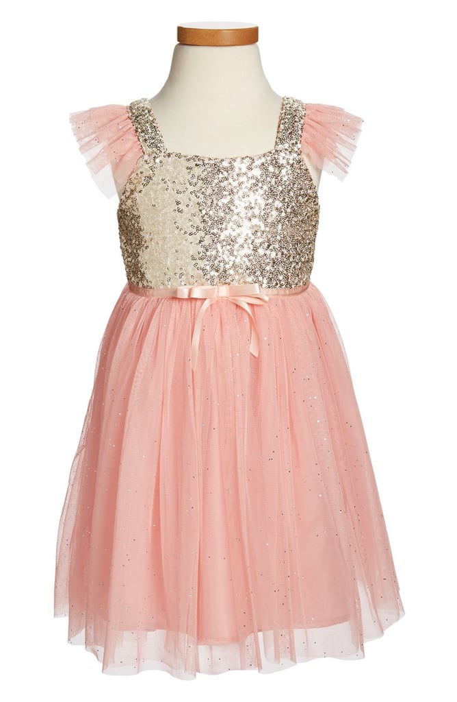Sequin Bodice Dress