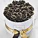 Where to Buy Gold-Kissed Black Roses For Valentine's Day