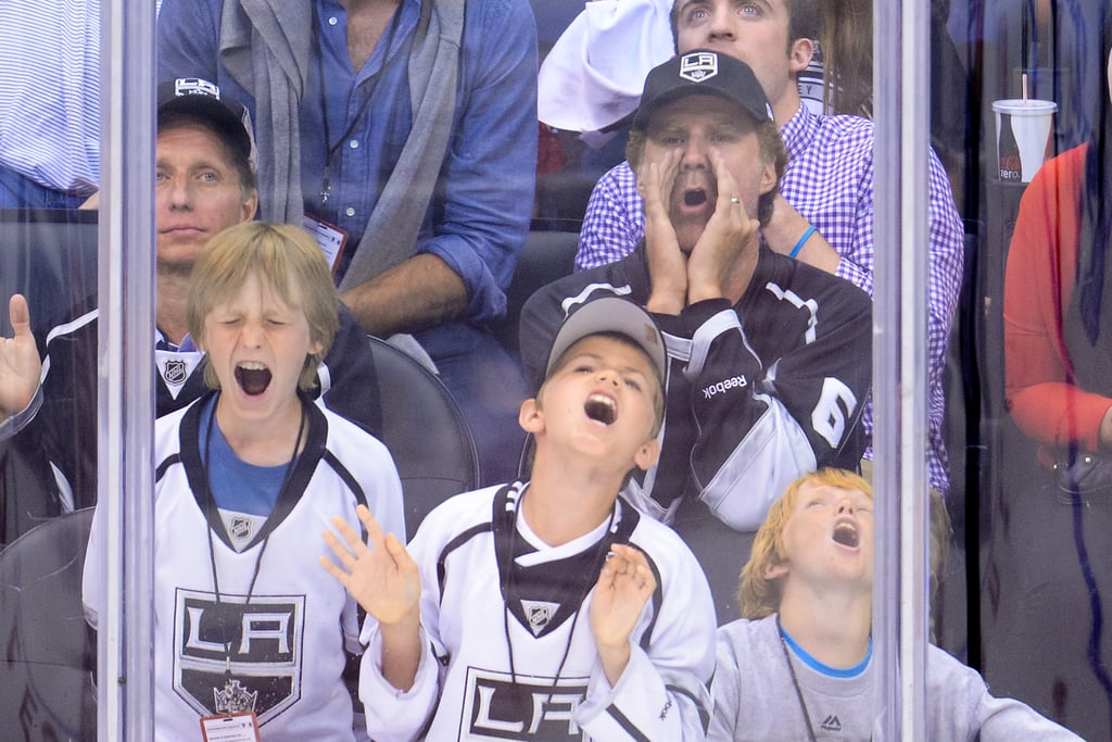 Will Ferrell got his sons into a festive mood.