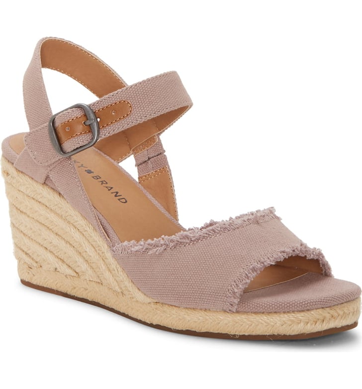 Lucky Brand Mindra Espadrille Wedge Sandals Take on Summer