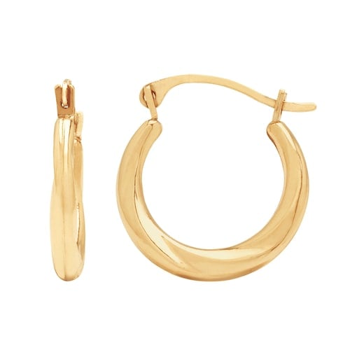 Everlasting gold hoop sales earrings