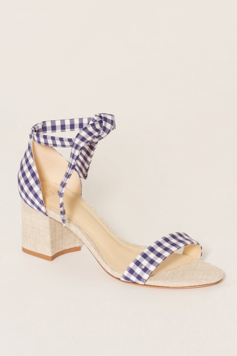 Alexandre Birman Clarita Gingham Sandals