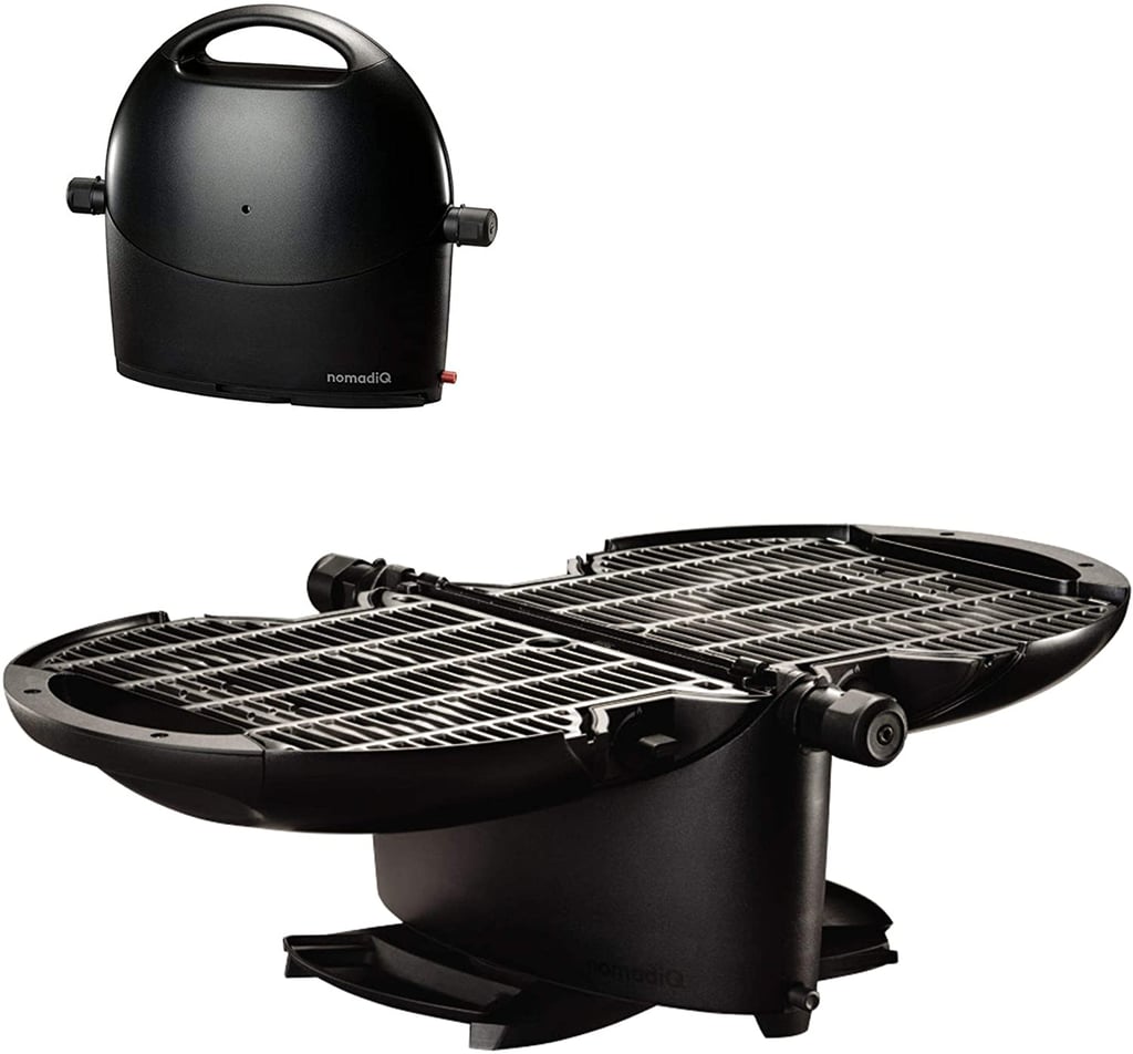 NOMADIQ Portable Propane Gas Grill | Small, Mini, Lightweight Tabletop BBQ