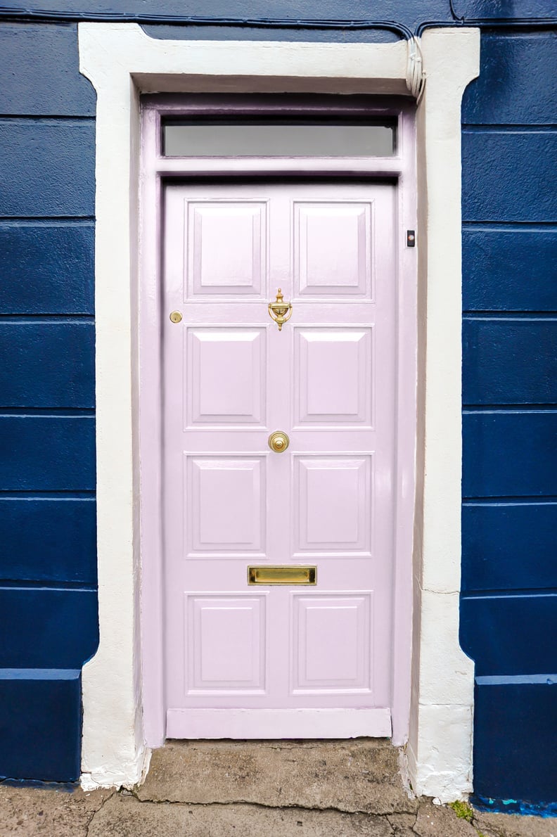 Add a Colorful Flourish to Your Front Door