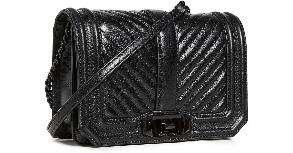 Rebecca Minkoff Chevron Quilted Small Love Crossbody Bag The Best Shopbop Deals on Amazon
