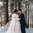 Let It Snow! This Couple Said Their Vows While Surrounded by a Real-Life Winter Wonderland