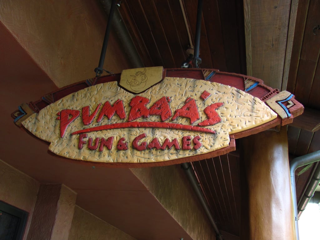 Play Arcade Games at Pumbaa's Fun and Games