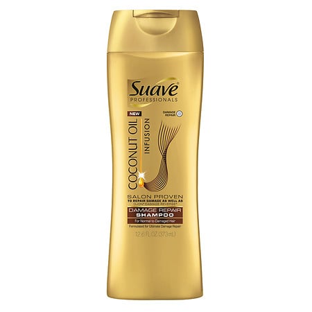 This shampoo is affordable and leaves your hair silky smooth. 
Suave Professionals Coconut Oil Infusion Shampoo ($4)