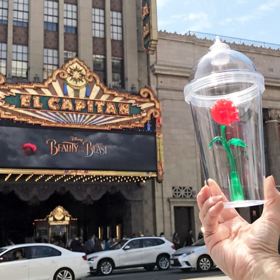 Beauty & the Beast Rose Cup Available at El Capitan Theater