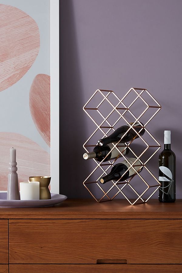 Geometric Wine Rack Best Home Organisers From Anthropologie