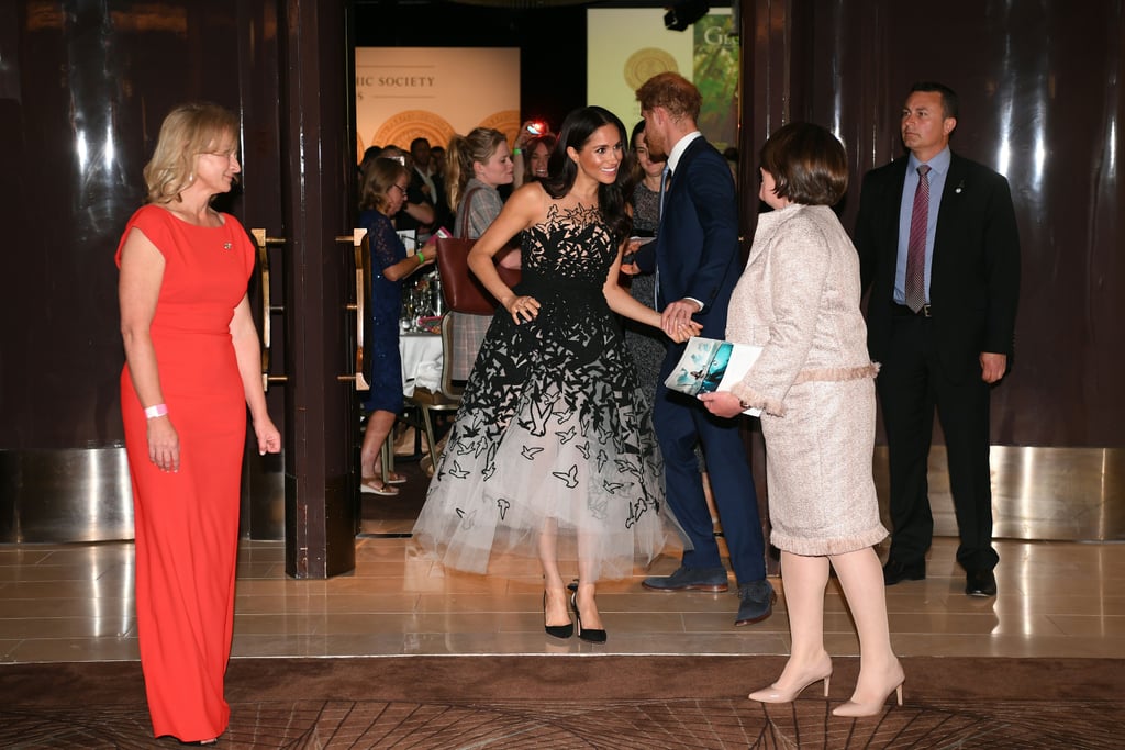 Meghan Markle's Oscar de la Renta Dressa October 2018