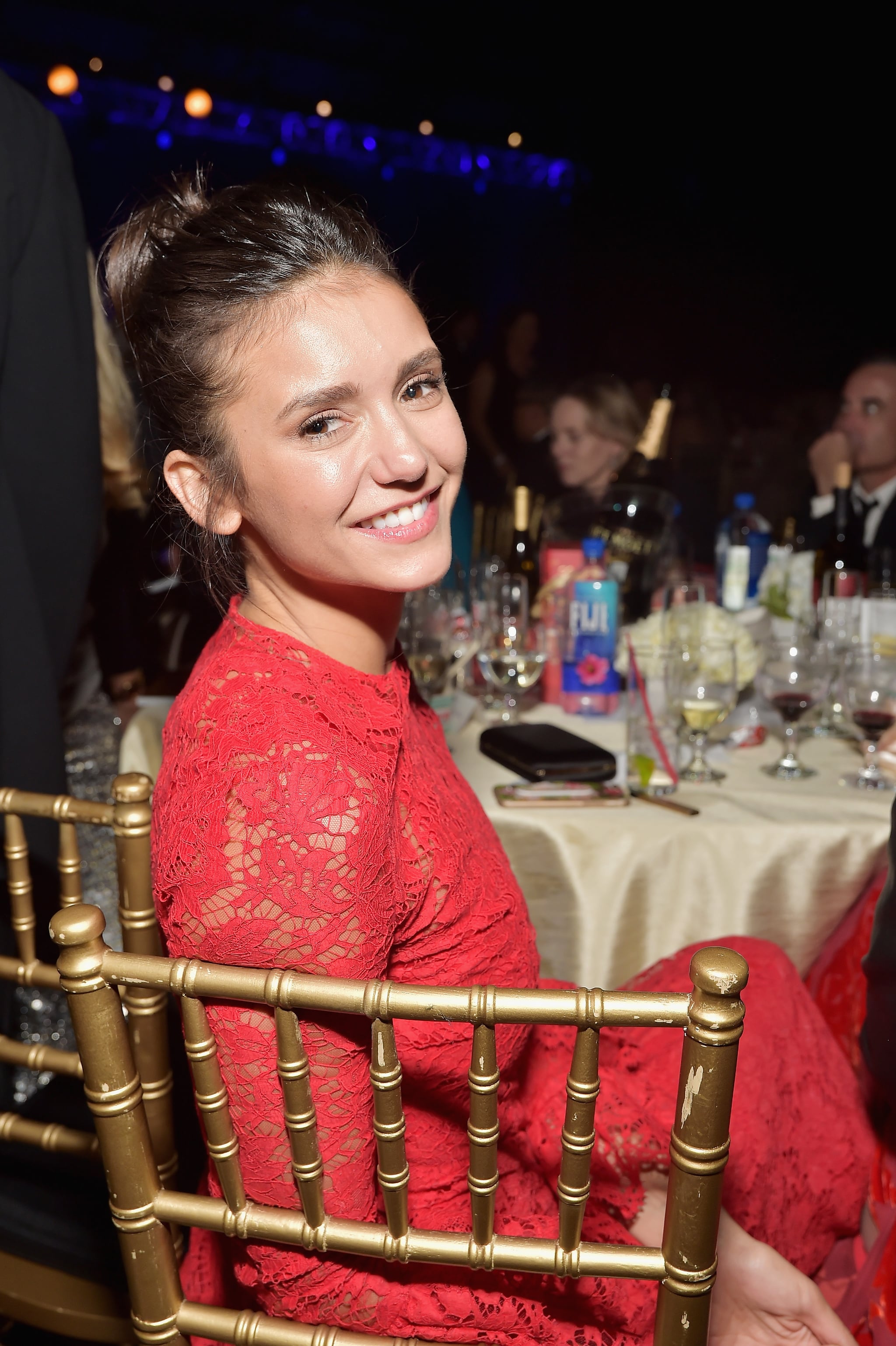 Nina Dobrev attending the Metropolitan Museum of Art Costume Institute  Benefit Gala 2019 in New York, USA.Picture Credit Should Read: Doug  Peters/EMPICS Stock Photo - Alamy