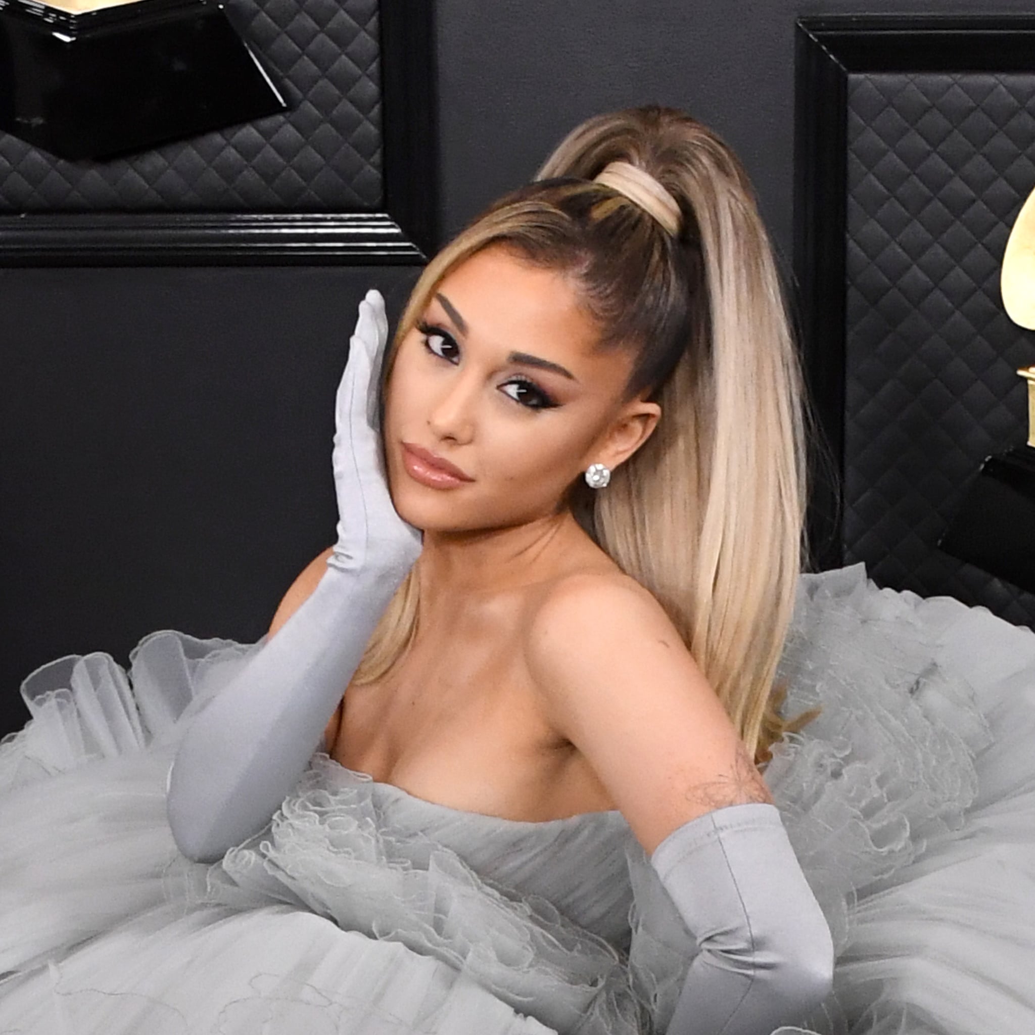 Ariana Grande S Blond Hair Colour At The Grammys 2020 Popsugar