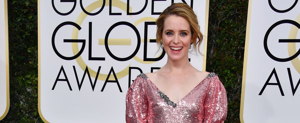 Claire Foy's Dress at Golden Globes 2017