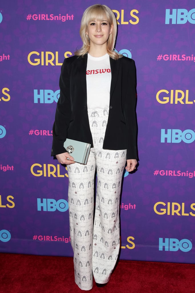 Rachel Antonoff at the Girls premiere.