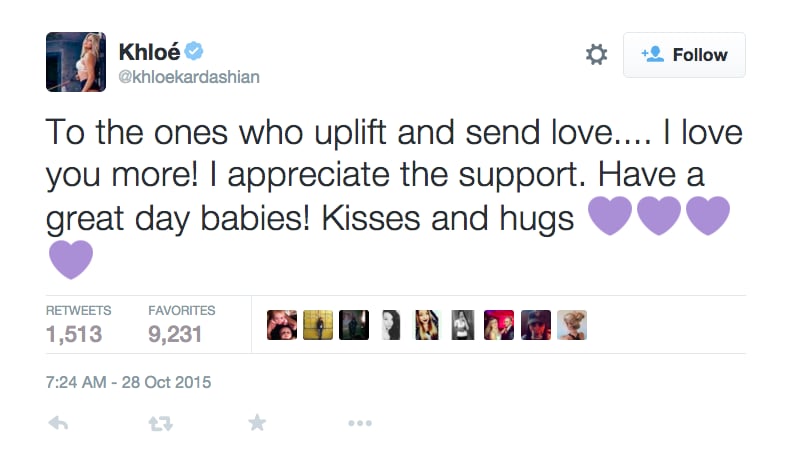 Khloe Kardashian Tweets About New Interview on Lamar Odom