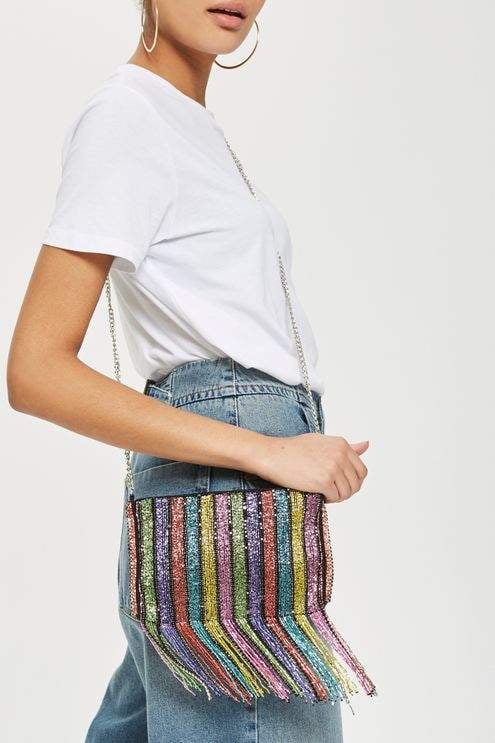 Topshop Future Beaded Crossbody Bag Want to Shop Here Are 7