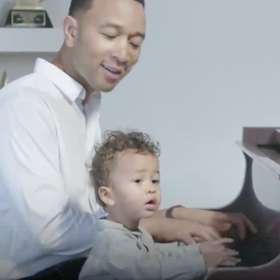 John Legend Covers Ariana Grande on the Piano With Miles