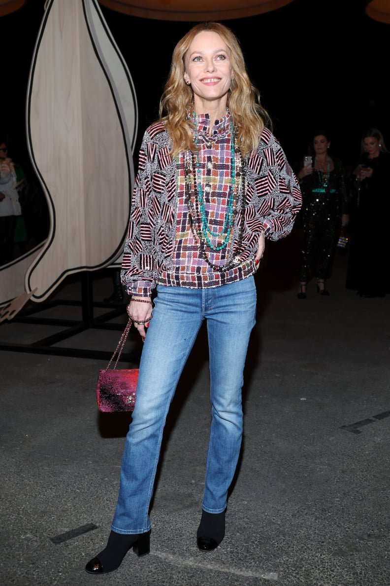 Vanessa Paradis at the Chanel Haute Couture Spring/Summer 2023 Show