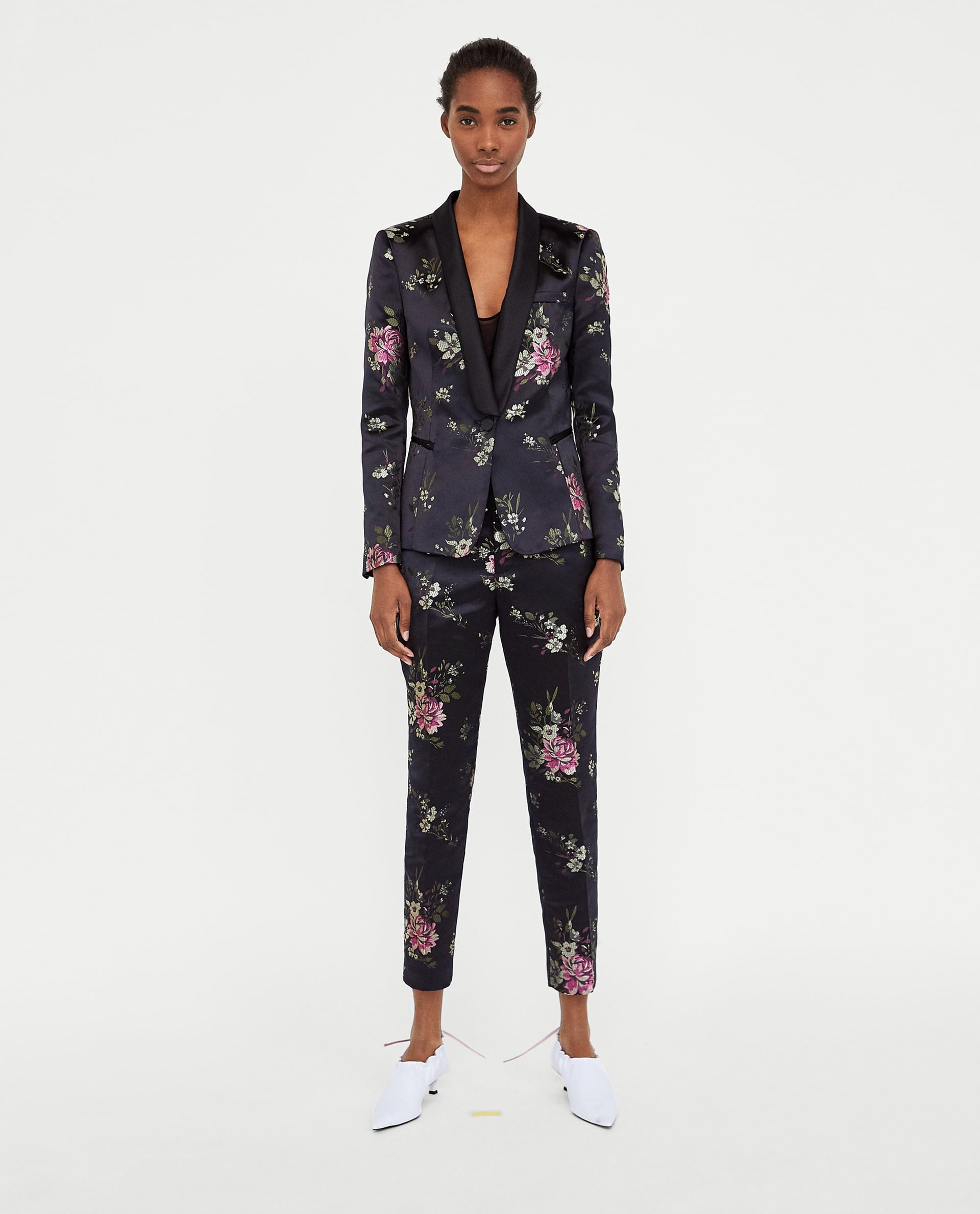 Zara Jacquard Suit | Hell Yes! Letitia 